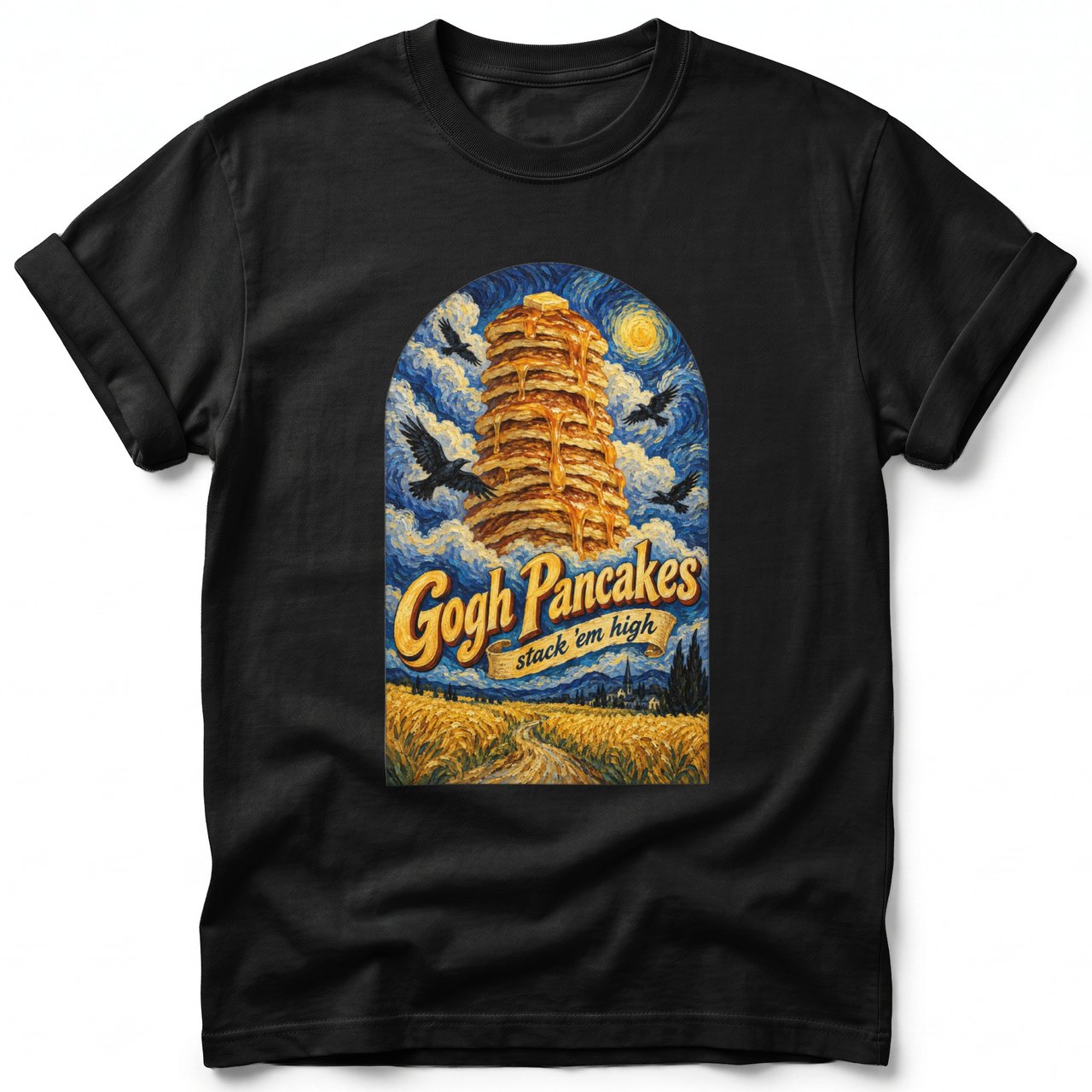 Gogh Pancakes ~ Comfort Colors Premium Tee