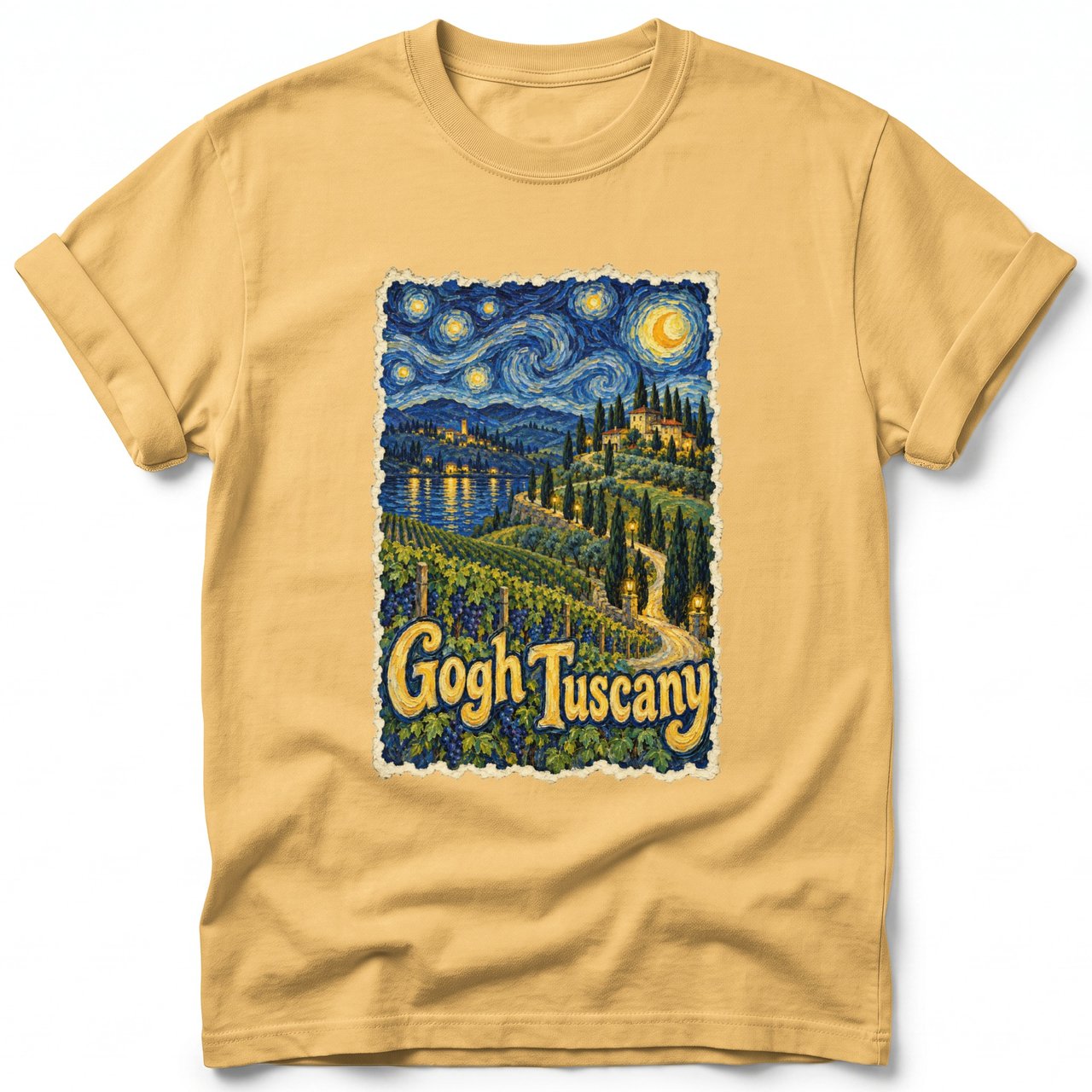 Gogh Tuscany ~ Comfort Colors Premium Tee