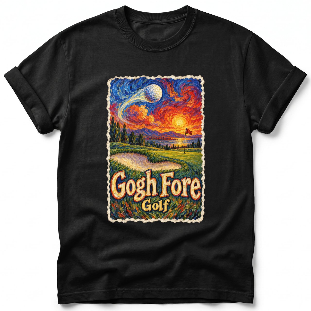 Gogh Fore ~ Comfort Colors Premium Tee