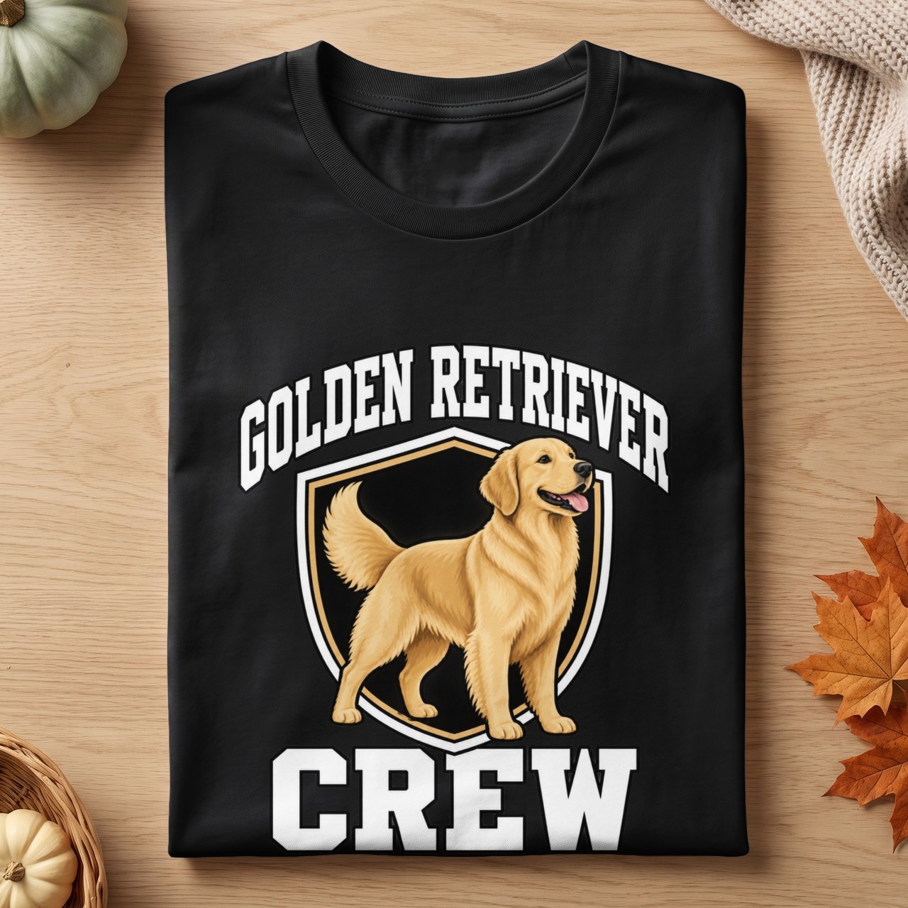 Golden Retriever Crew Tee