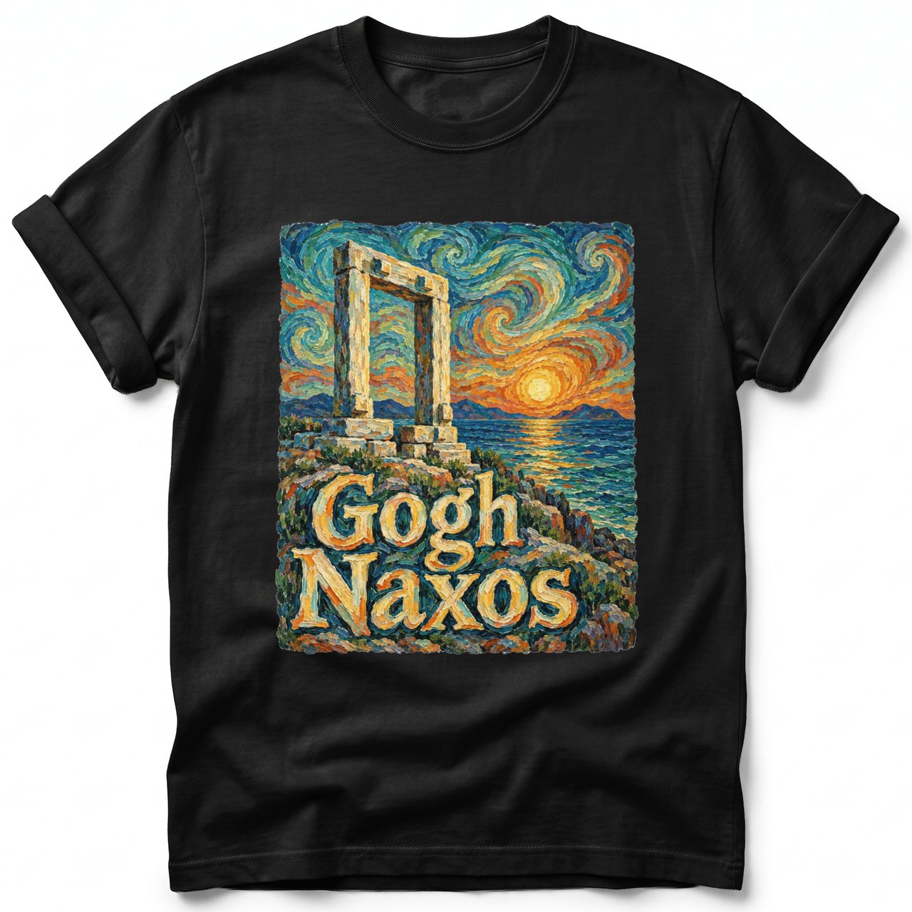 Gogh Naxos ~ Comfort Colors Premium Tee