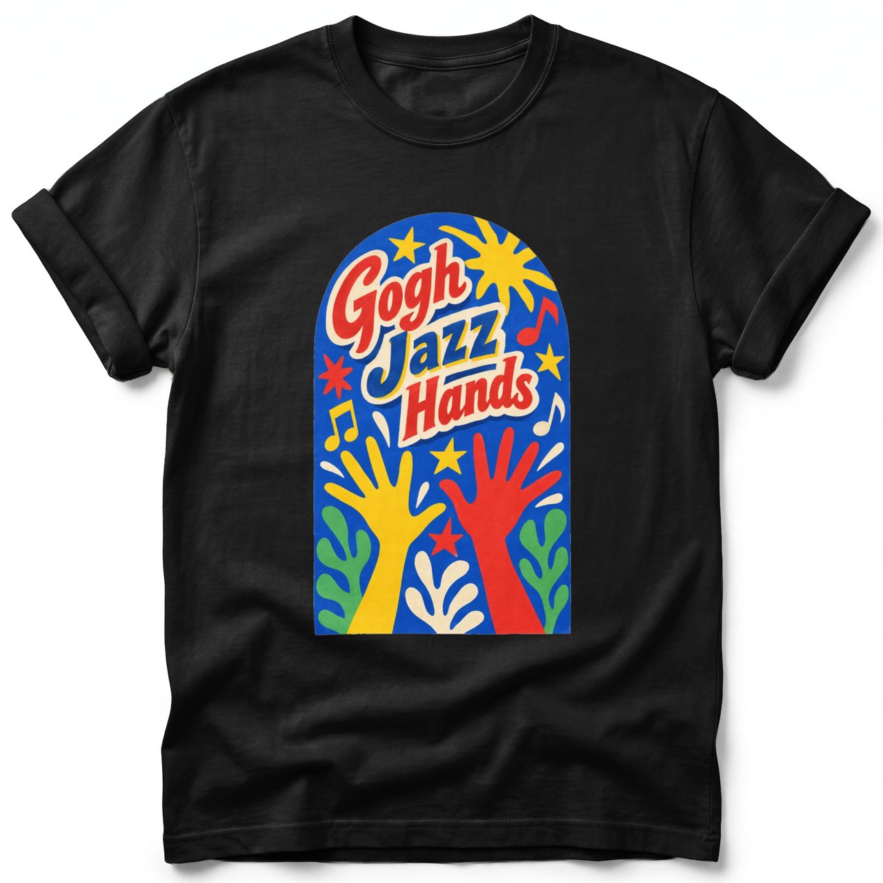 Gogh Jazz Hands ~ Comfort Colors Premium Tee