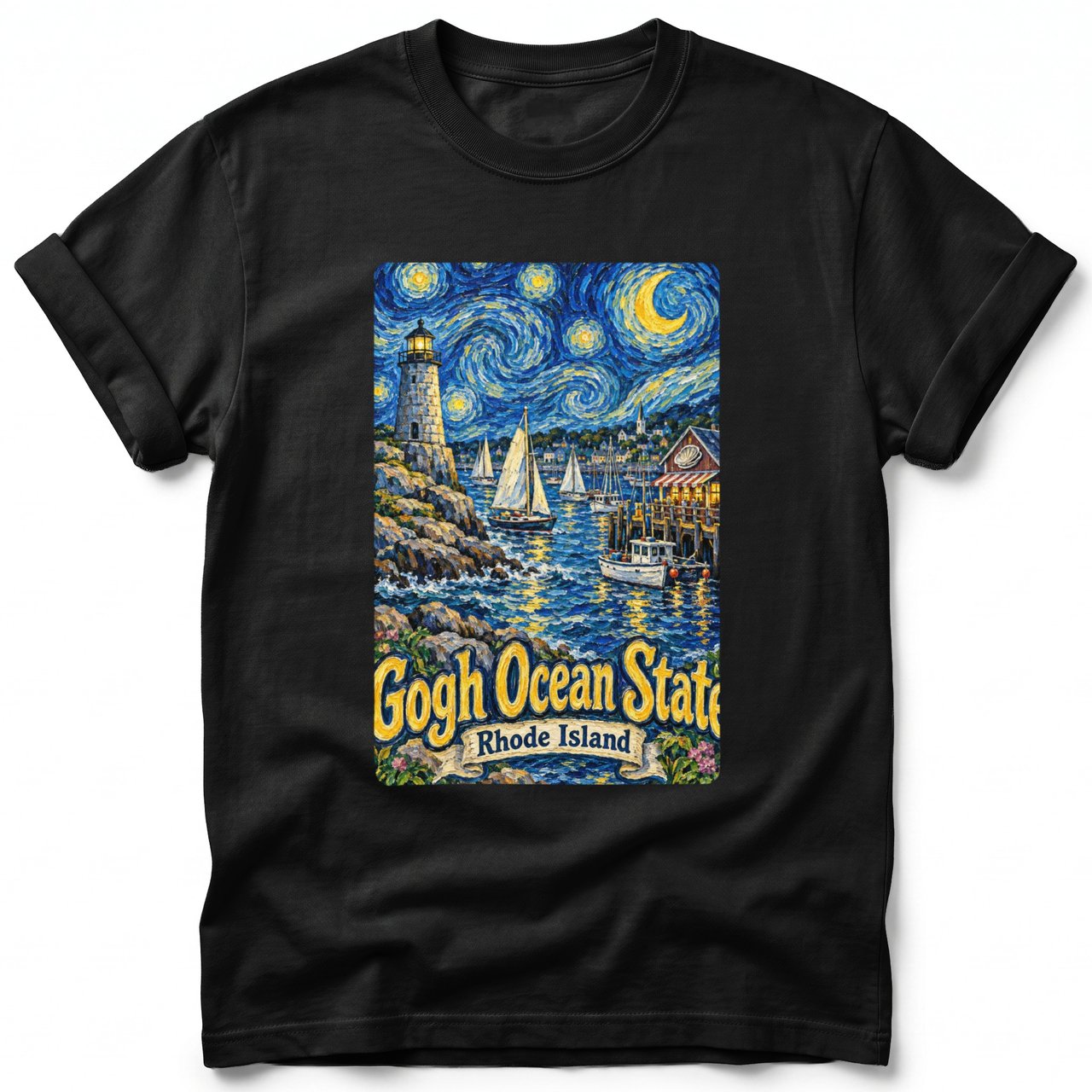 Gogh Ocean State ~ Comfort Colors Premium Tee