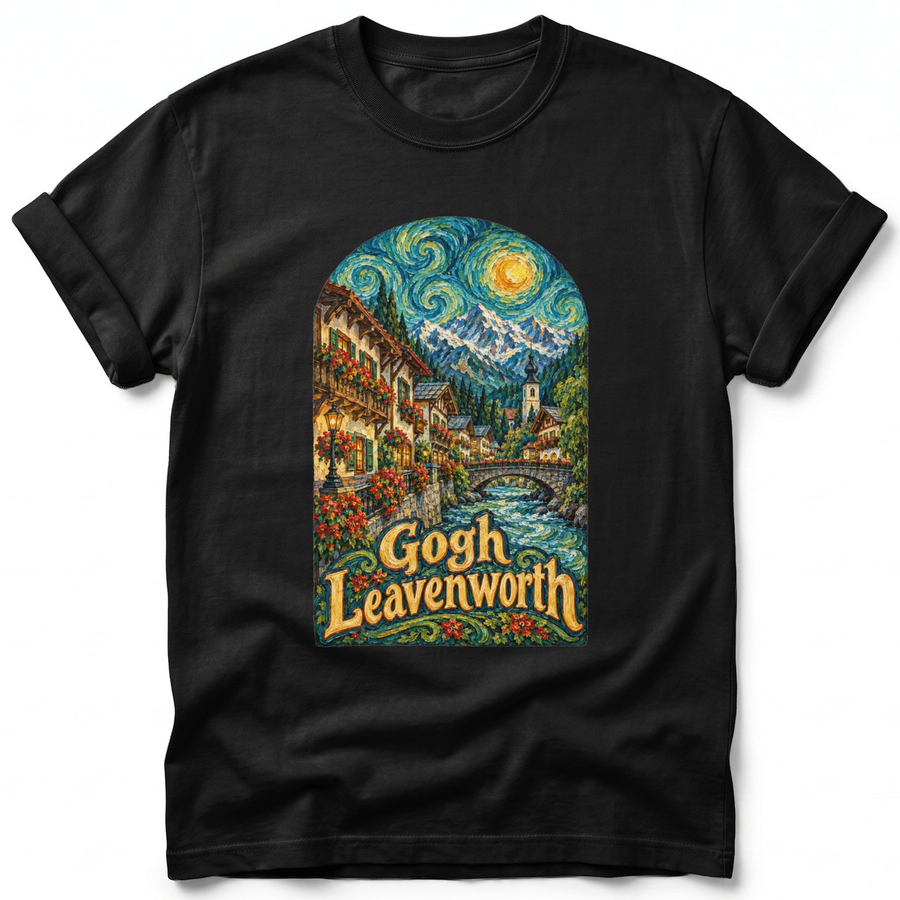 Gogh Leavenworth ~ Comfort Colors Premium Tee