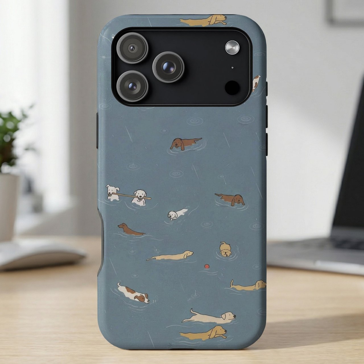 Swimming Dogs MagSafe® Case