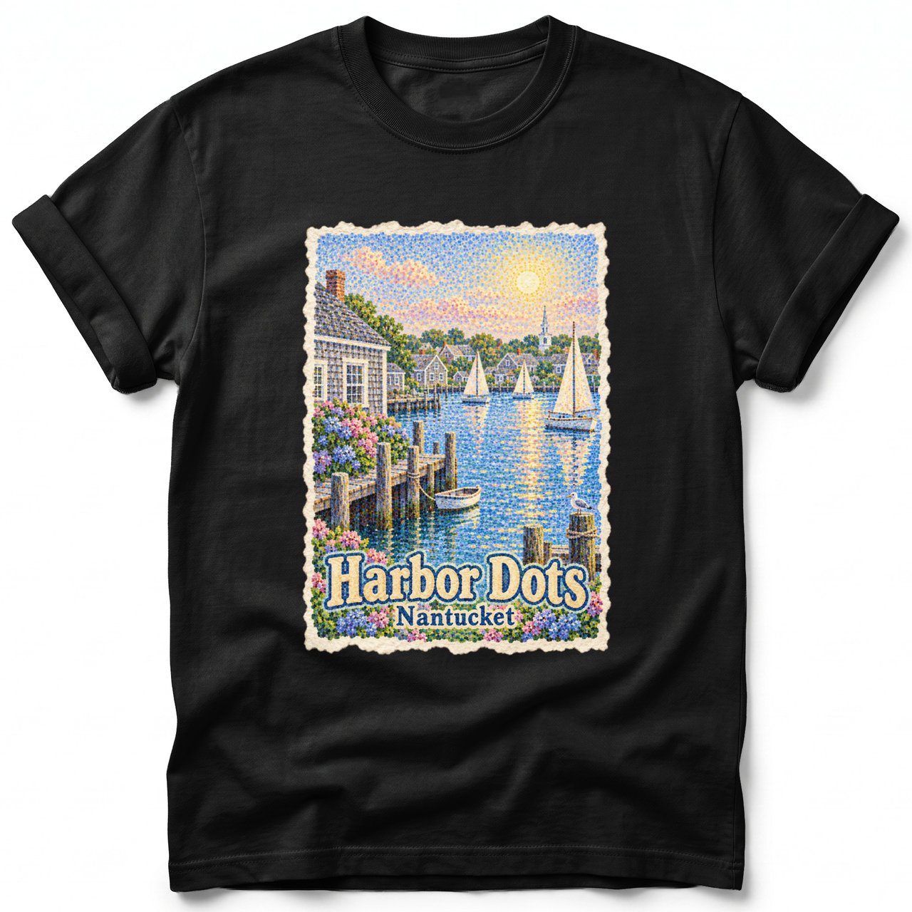 Harbor Dots ~ Comfort Colors Premium Tee