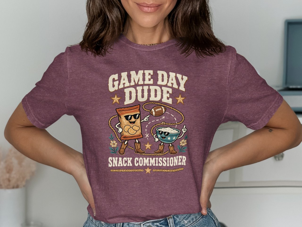 Game Day Dude Snack Commissioner Tee