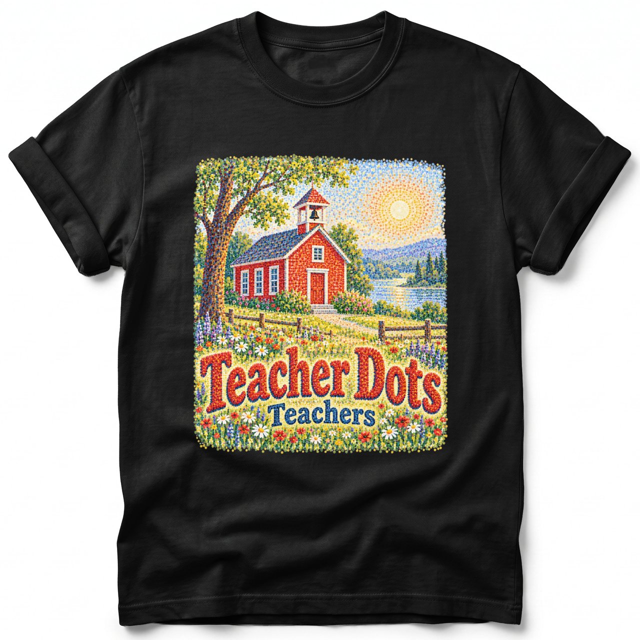 Teacher Dots ~ Comfort Colors Premium Tee