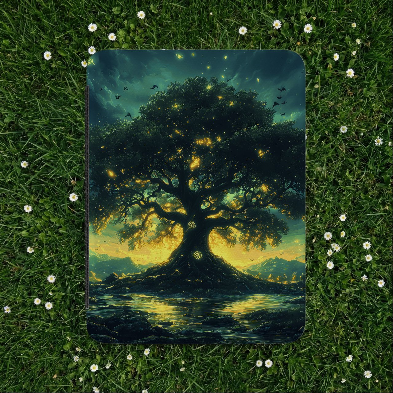 Glowing Tree of Life Kindle Case