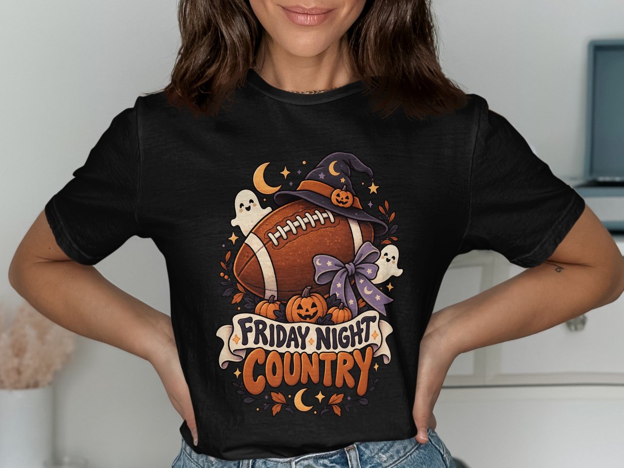 Friday Night Country Football Tee or Sweatshirt