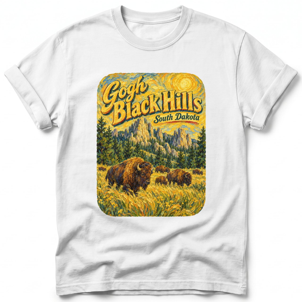Gogh Black Hills ~ Comfort Colors Premium Tee