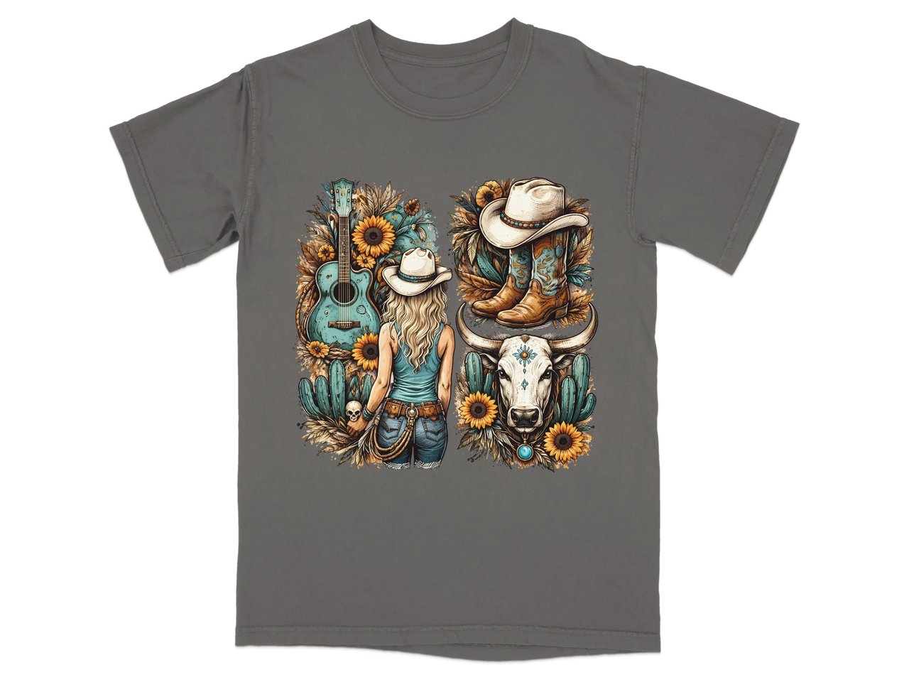 Boho Western Serenade T-Shirt