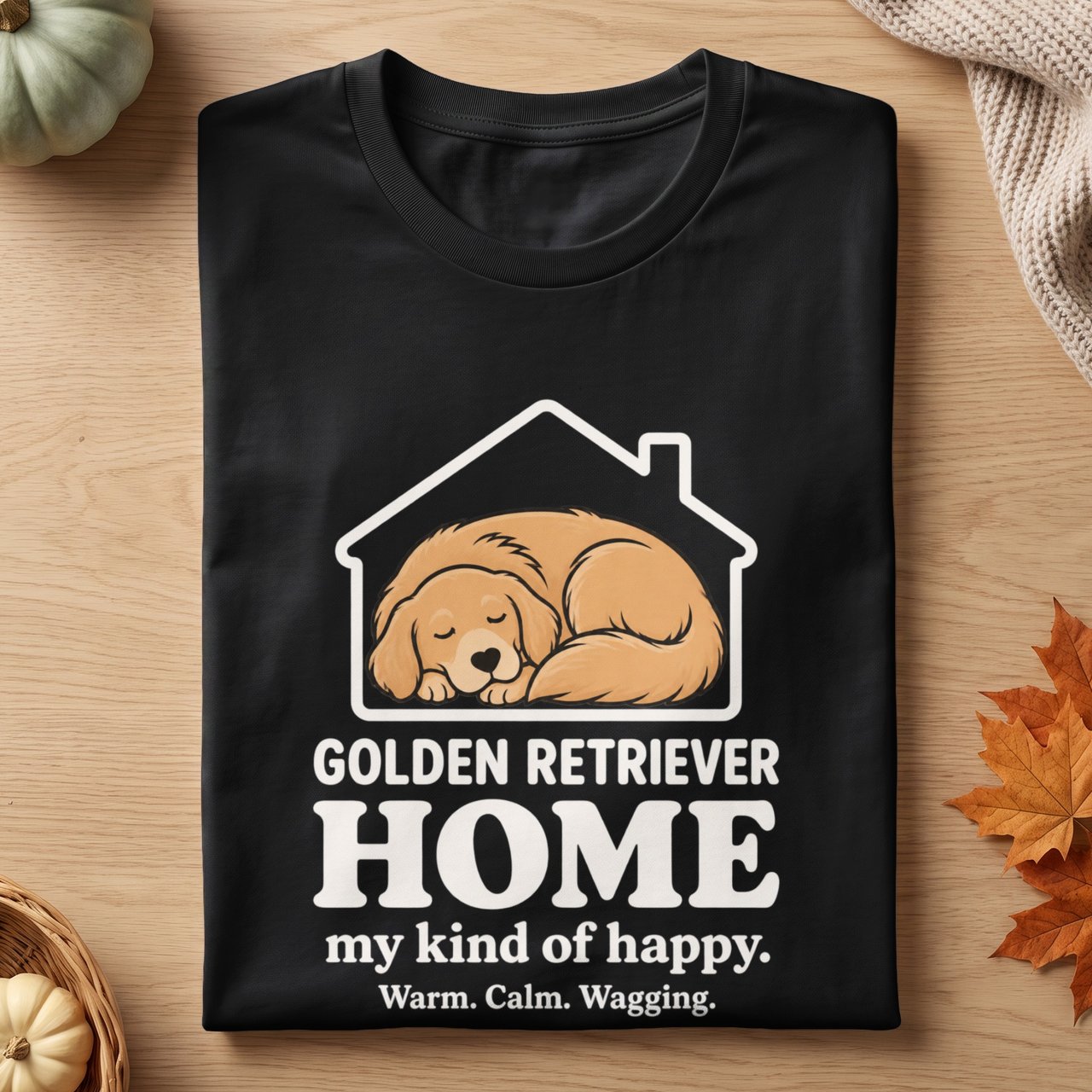 Golden Retriever Home Tee