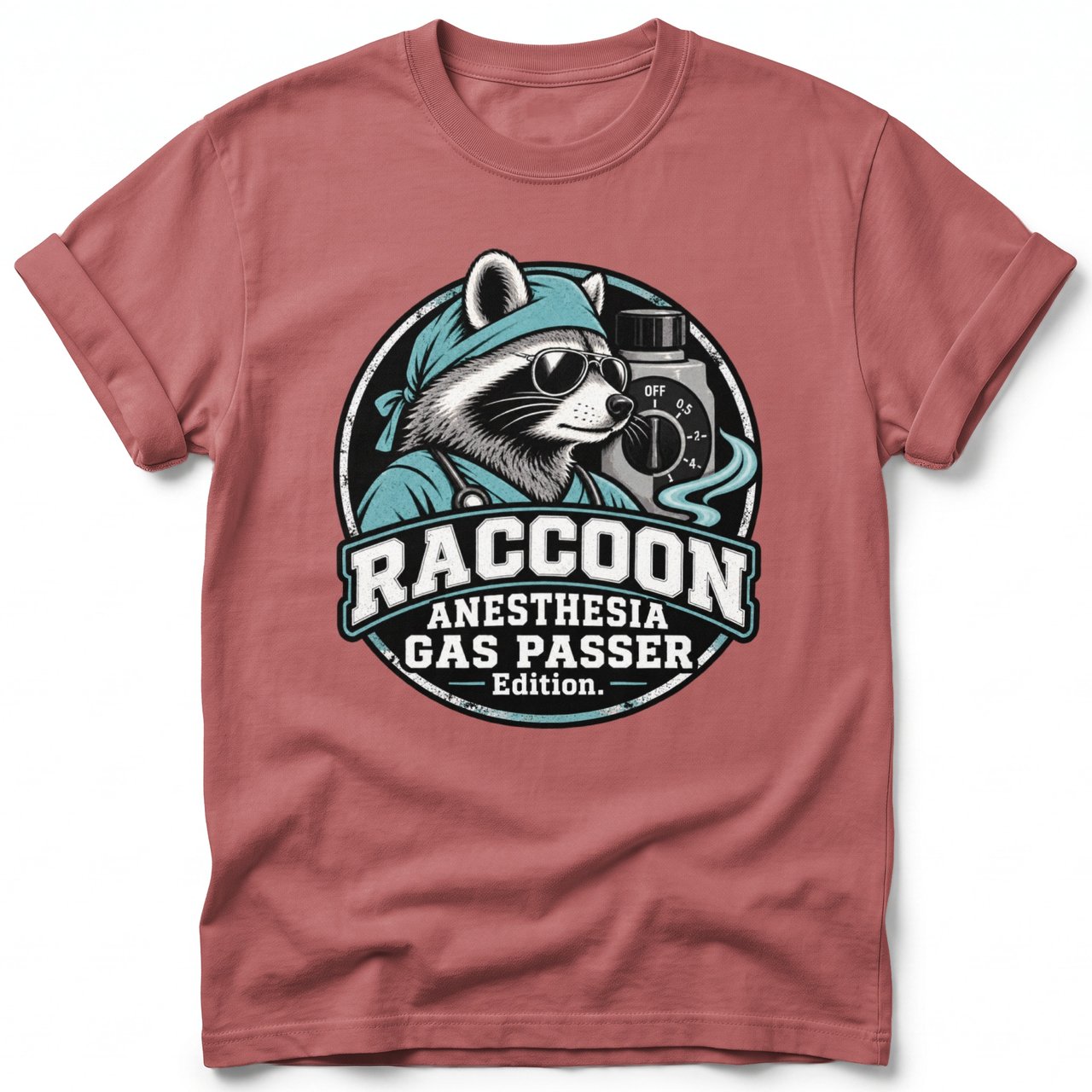 Raccoon Anesthesia Gas Passer Tee