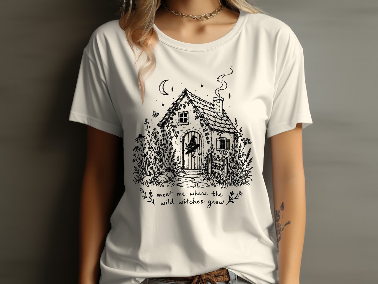 Where The Wild Witches Grow Tee or Sweatshirt