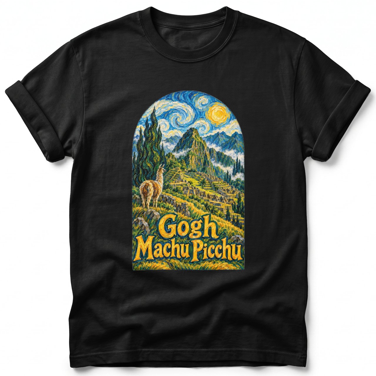 Gogh Machu Picchu ~ Comfort Colors Premium Tee