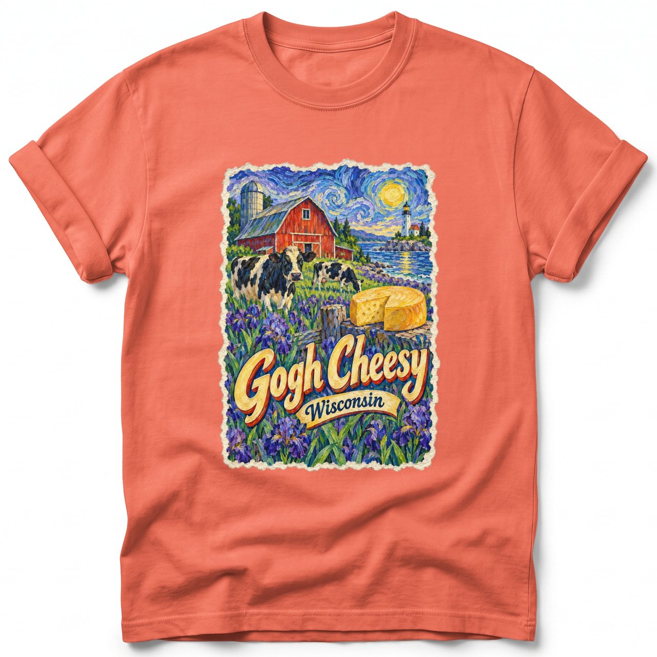 Gogh Cheesy ~ Comfort Colors Premium Tee