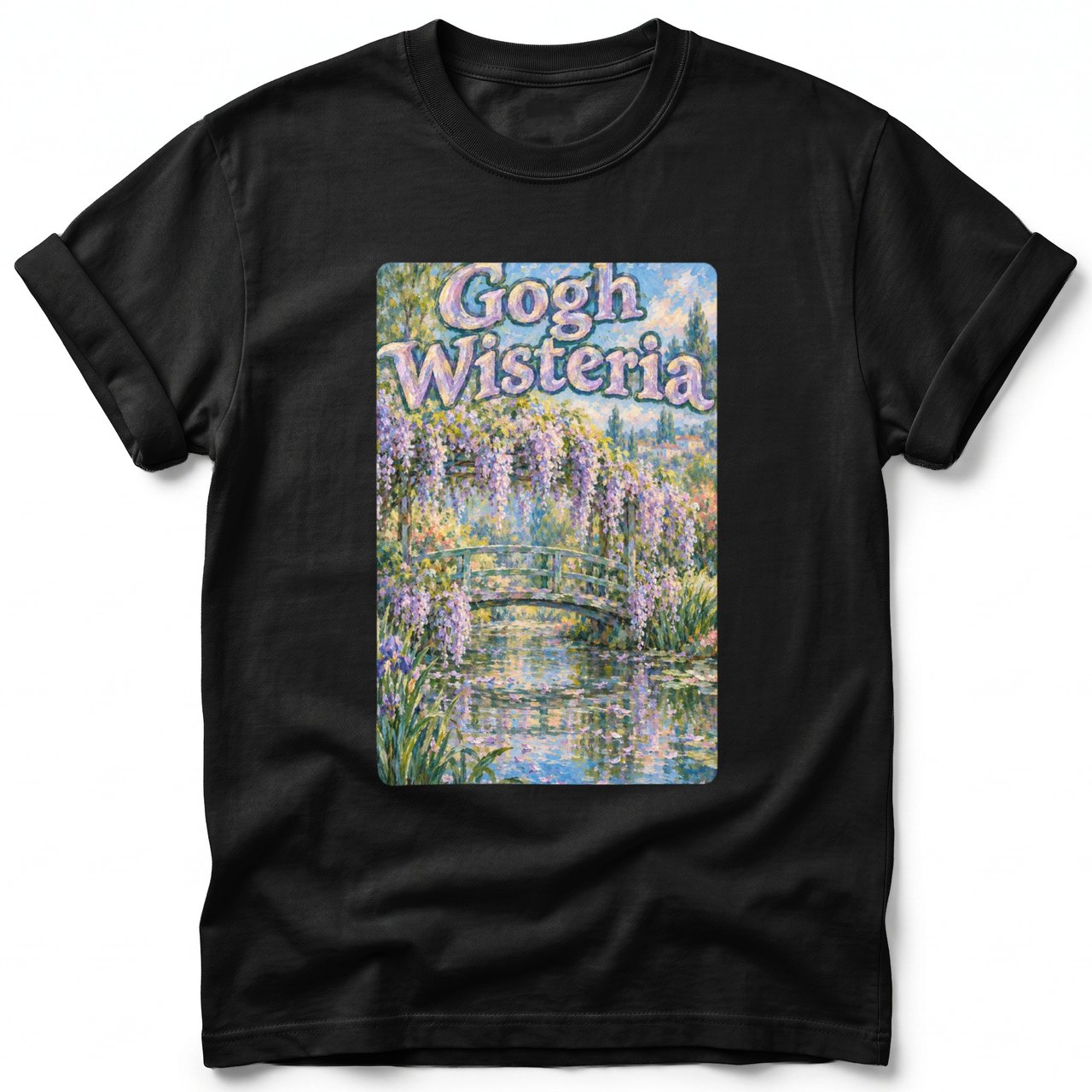 Gogh Wisteria ~ Comfort Colors Premium Tee