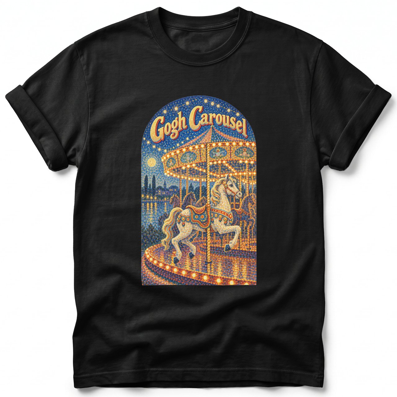 Gogh Carousel ~ Comfort Colors Premium Tee