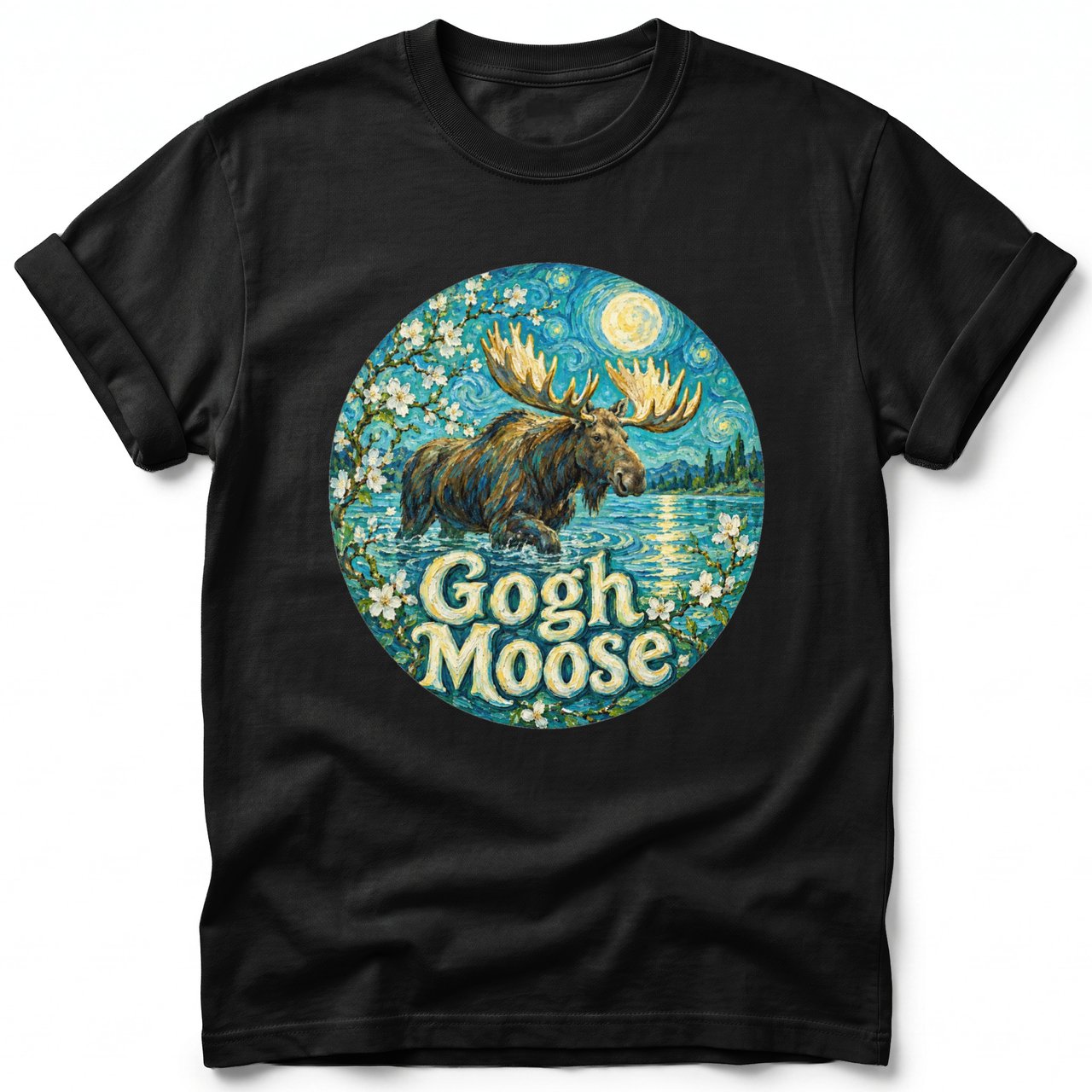 Gogh Moose ~ Comfort Colors Premium Tee