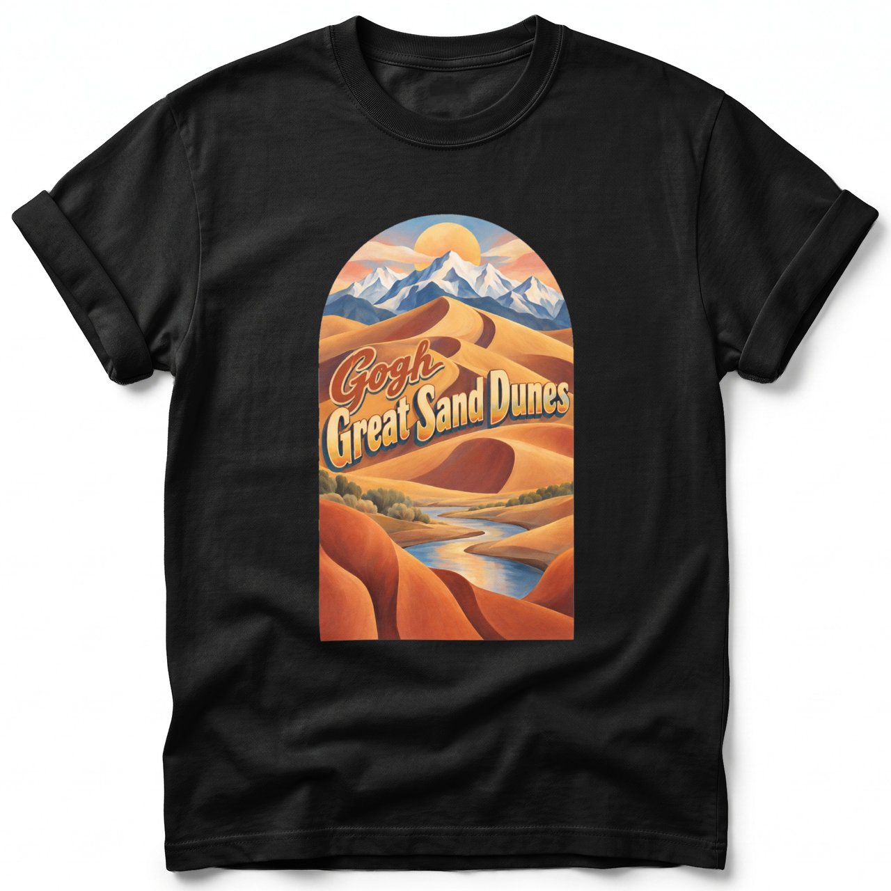 Gogh Great Sand Dunes ~ Comfort Colors Premium Tee