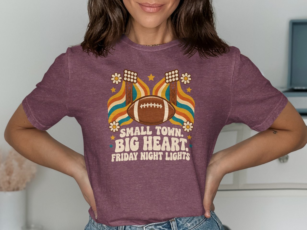 Small Town Friday Night Lights Tee