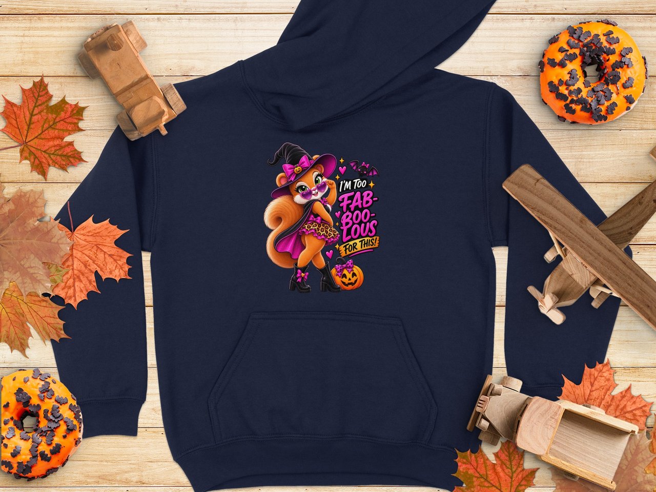 Sally the Squirrel Fab-Boo-Lous Sweatshirt