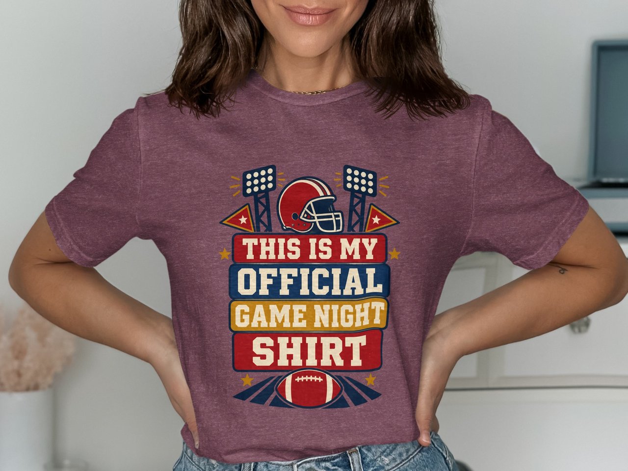 Official Game Night Football Tee