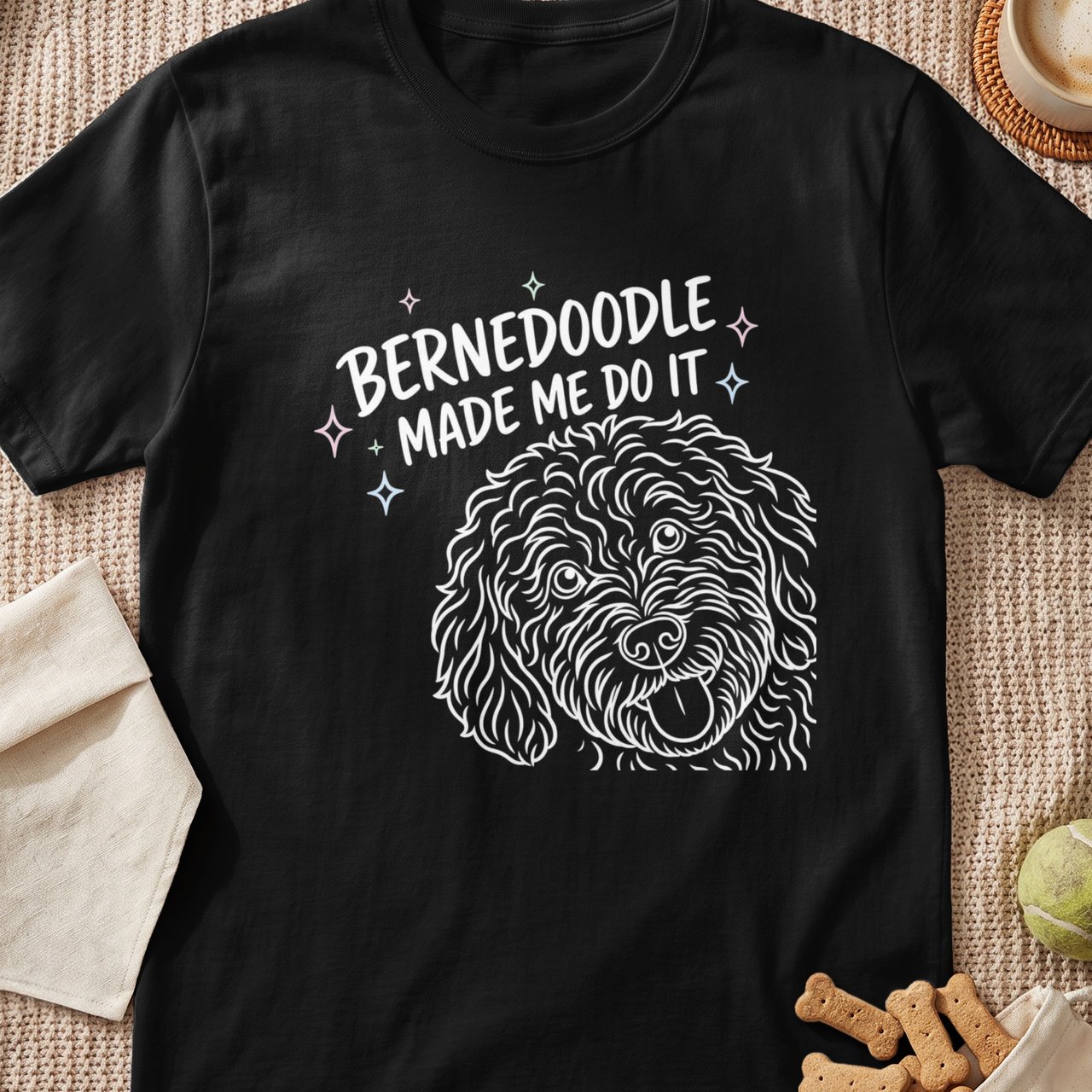 Bernedoodle Made Me Do It Tee
