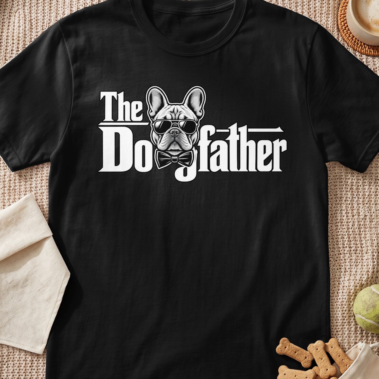 The Dogfather Frenchie Tee