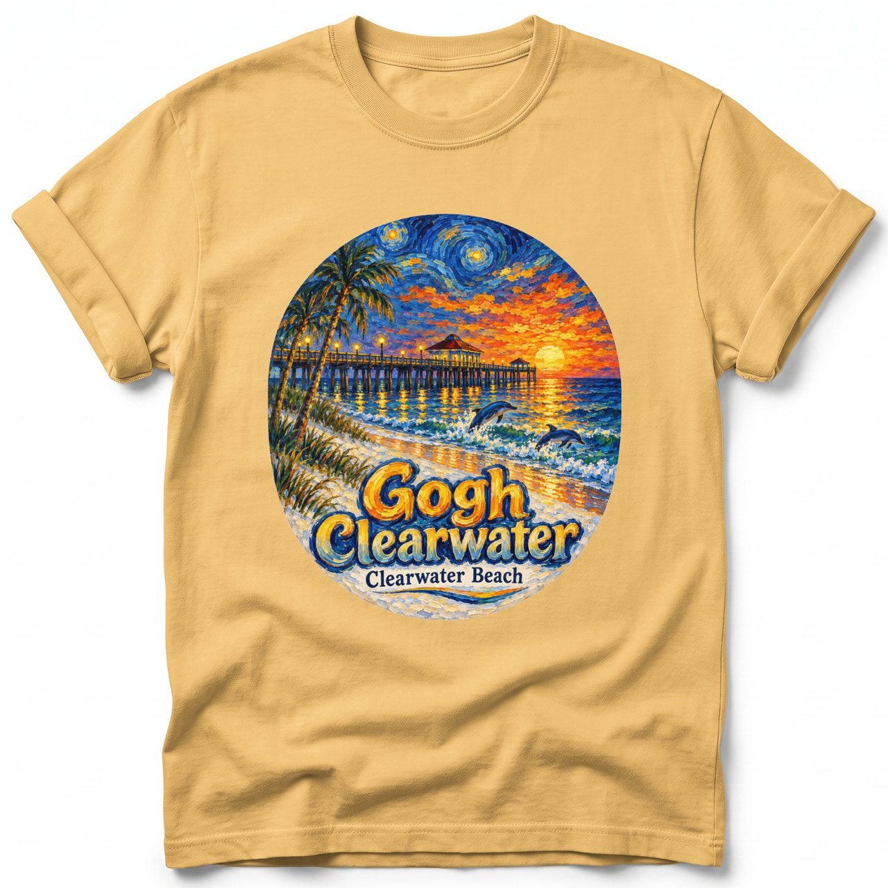 Gogh Clearwater ~ Comfort Colors Premium Tee