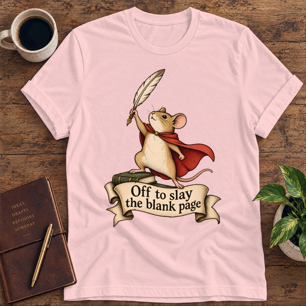 Off to Slay the Blank Page Softstyle Tee