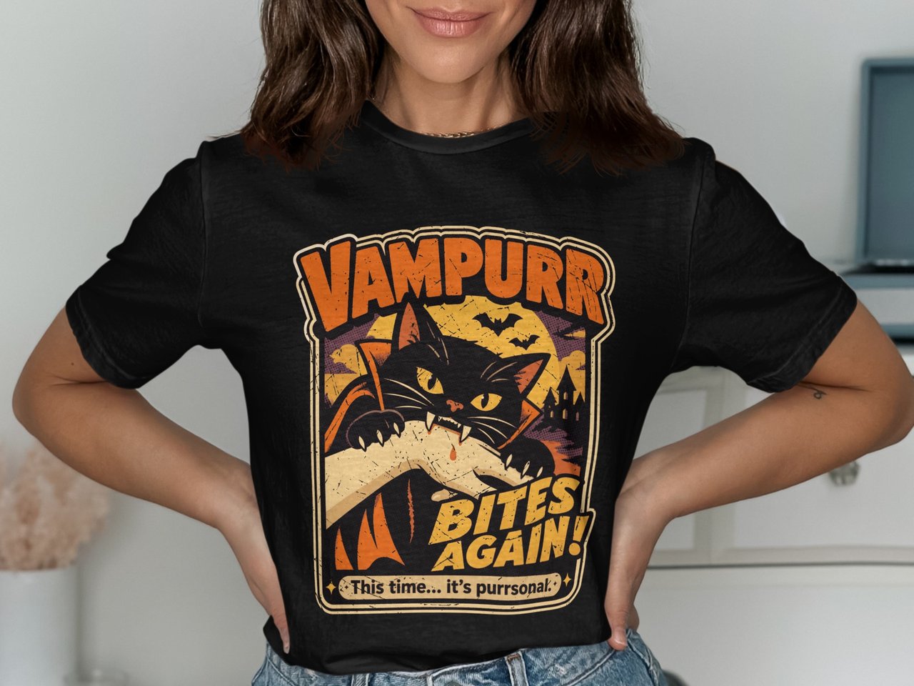 Vampurr Bites Again Tee or Sweatshirt
