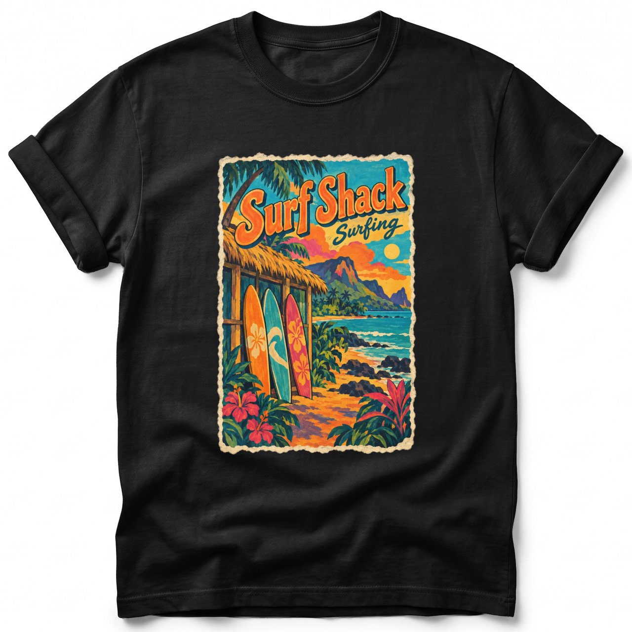 Surf Shack ~ Comfort Colors Premium Tee