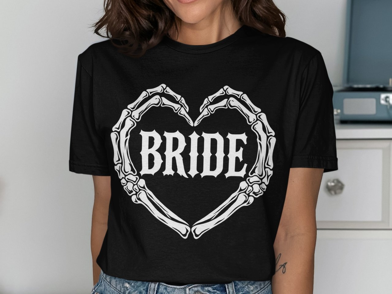 Skeleton Heart Bride Tee