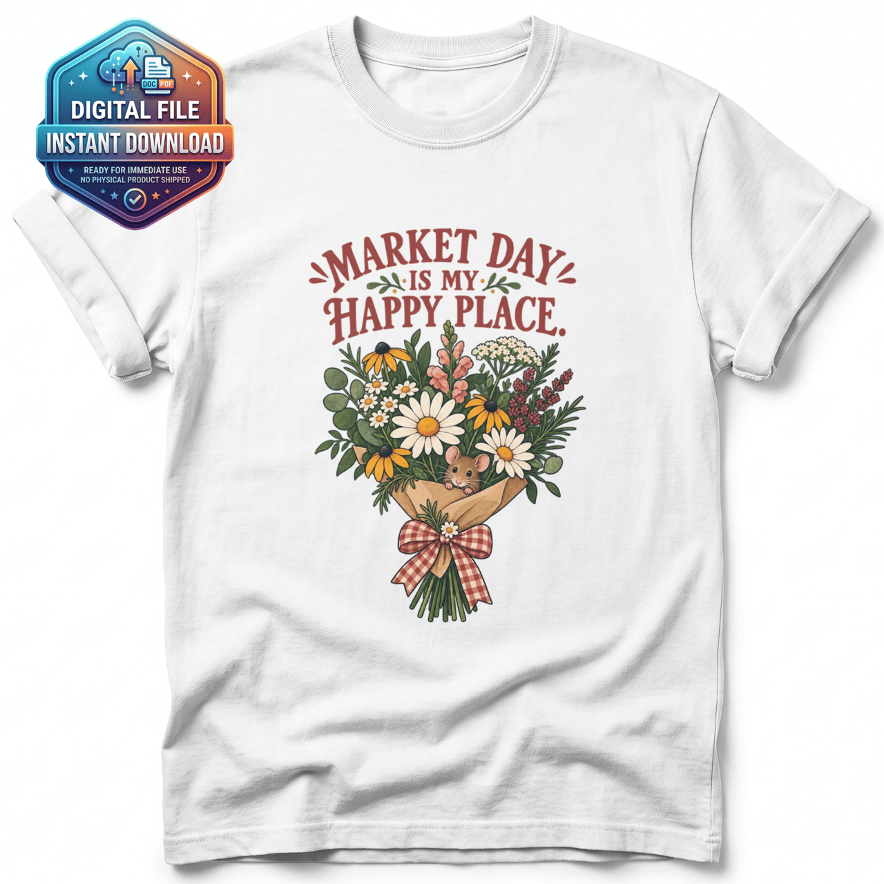 Market Day Happy Place PNG