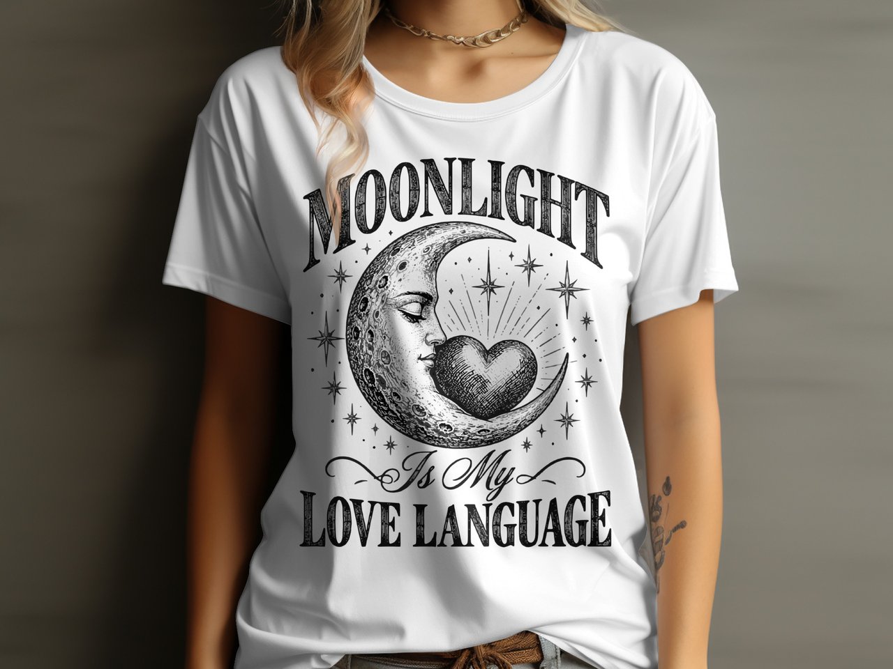 Moonlight Is My Love Language Tee