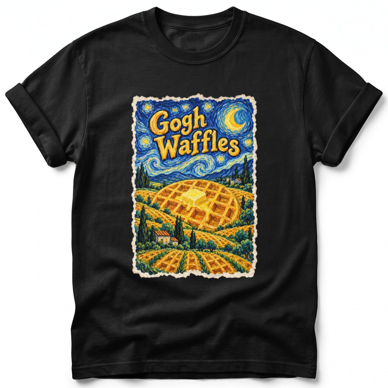 Gogh Waffles ~ Comfort Colors Premium Tee