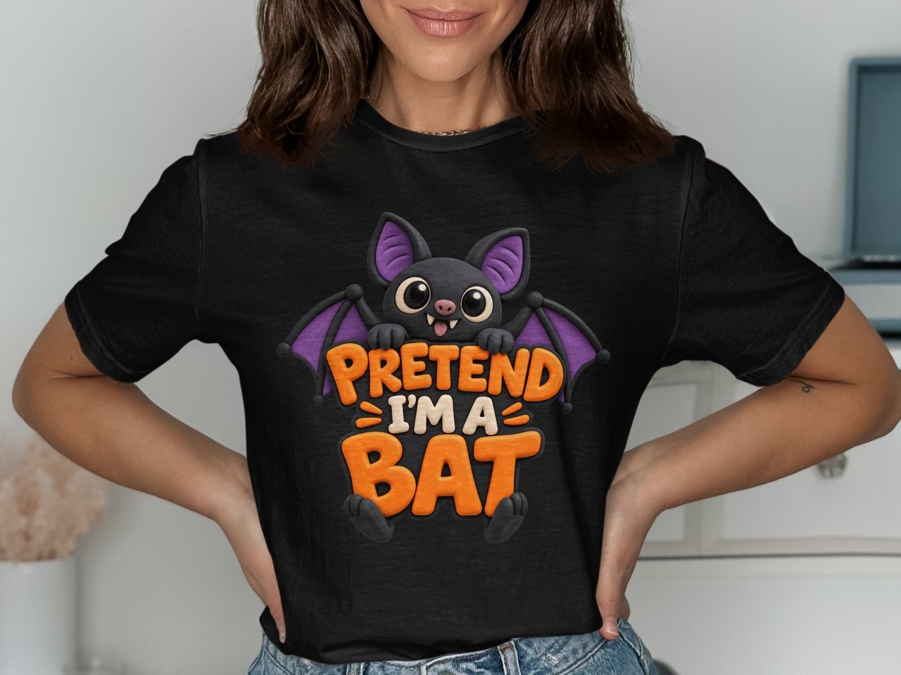 Pretend I'm A Bat Tee or Sweatshirt