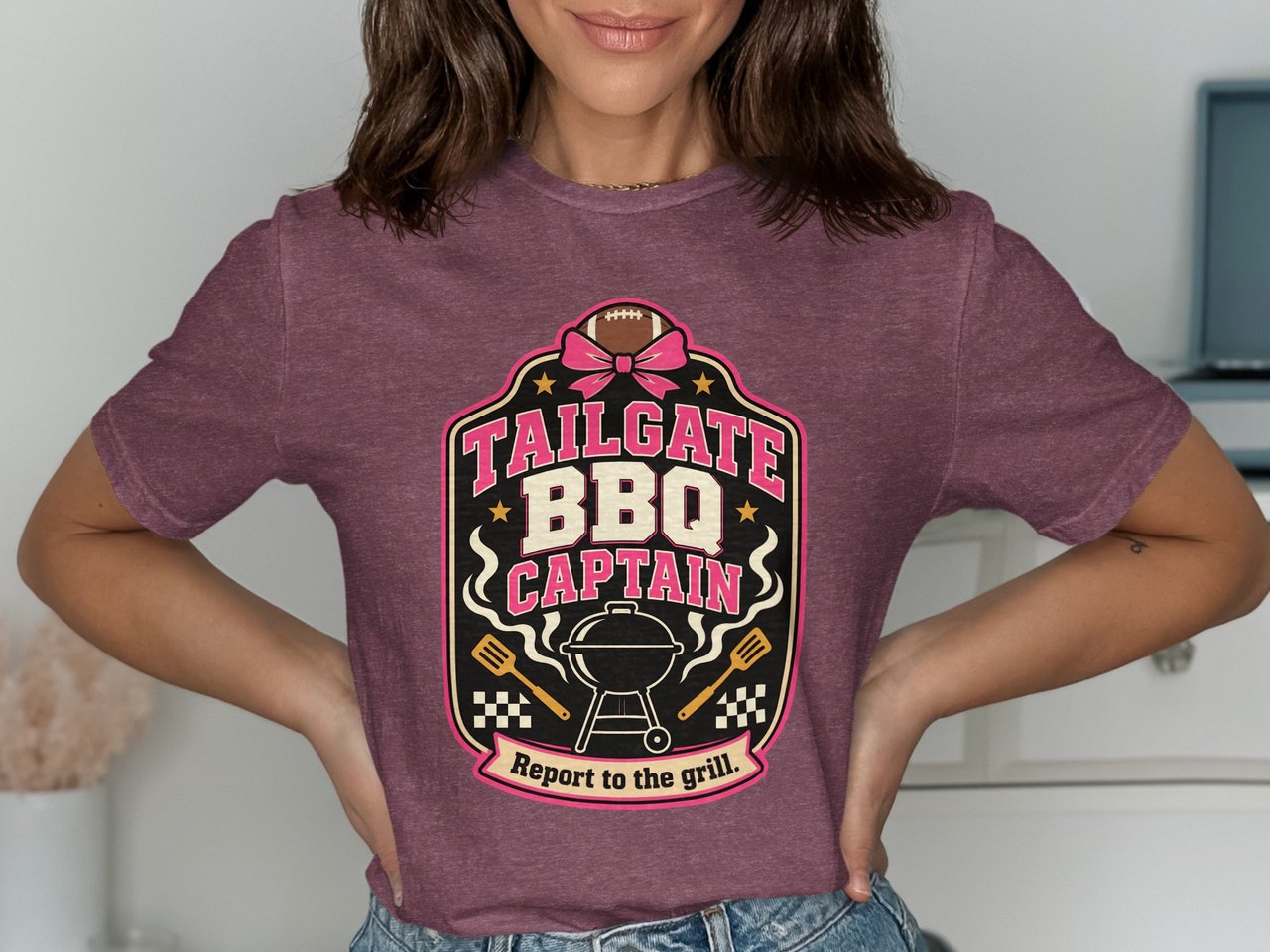 Tailgate BBQ Captain Tee