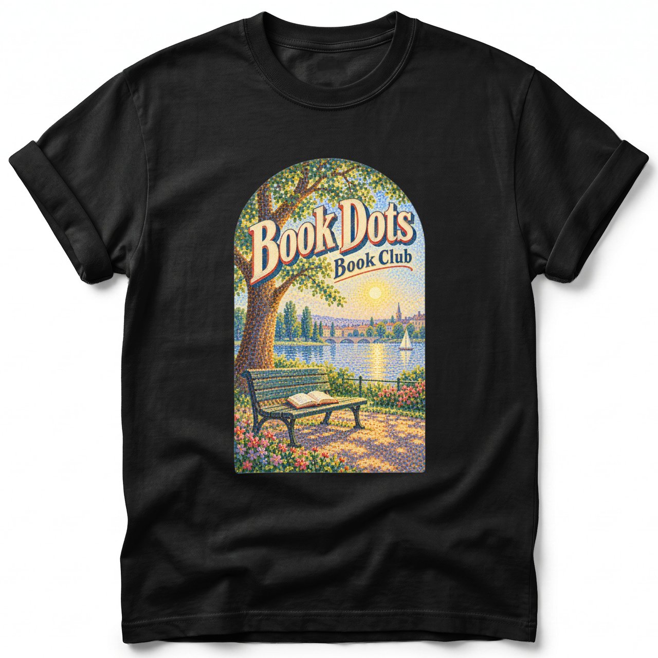 Book Dots ~ Comfort Colors Premium Tee