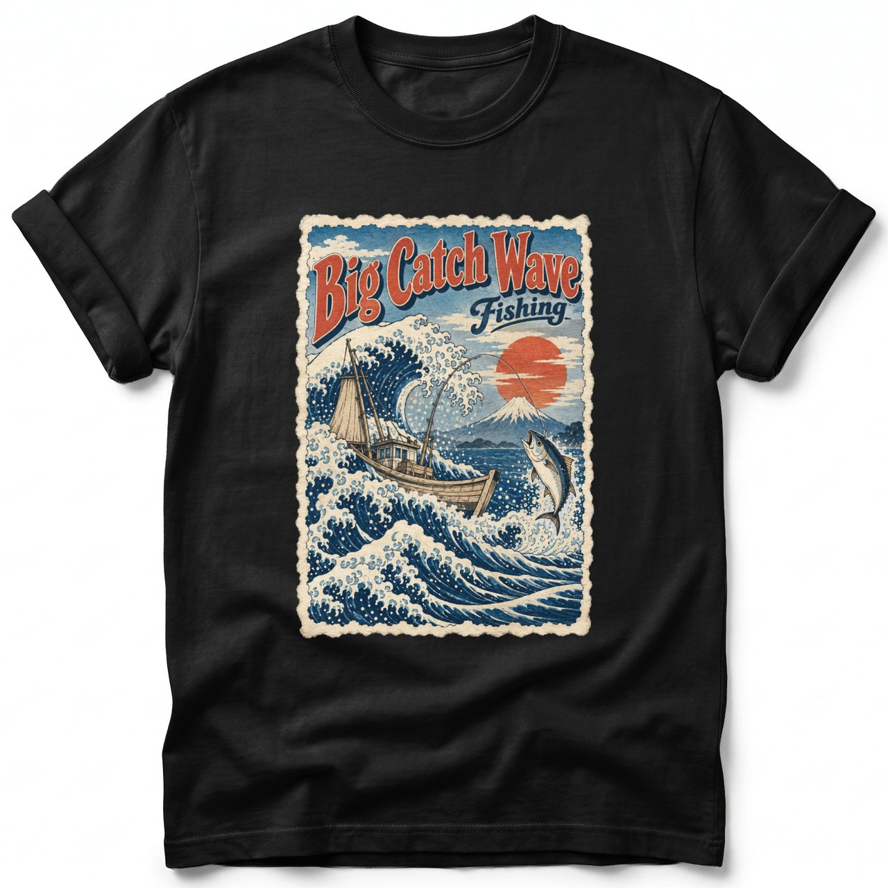Big Catch Wave ~ Comfort Colors Premium Tee