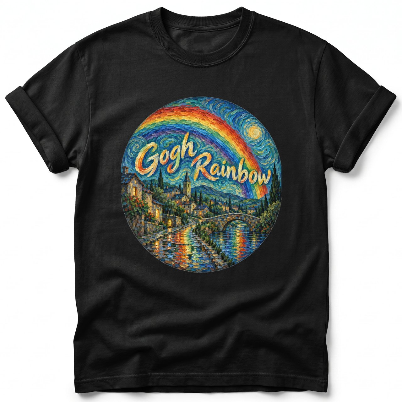 Gogh Rainbow ~ Comfort Colors Premium Tee