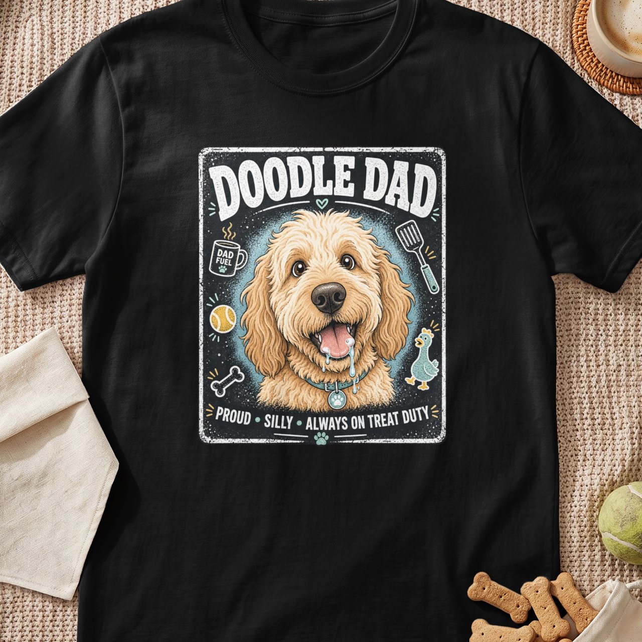 Doodle Dad Life T-Shirt