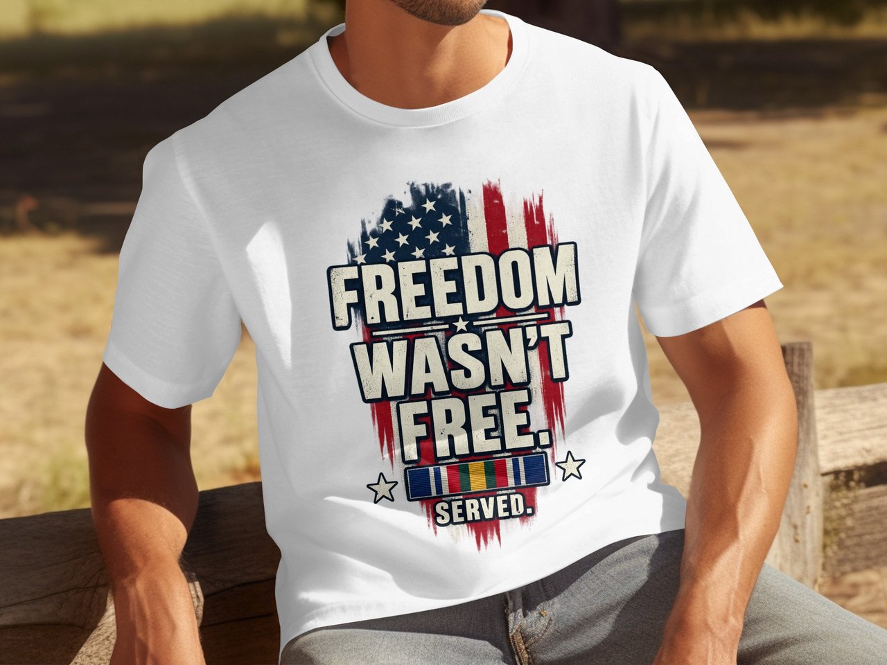 Freedom Wasn't Free I Served Tee