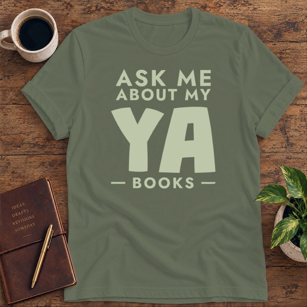 Ask Me About My YA Books Softstyle Tee
