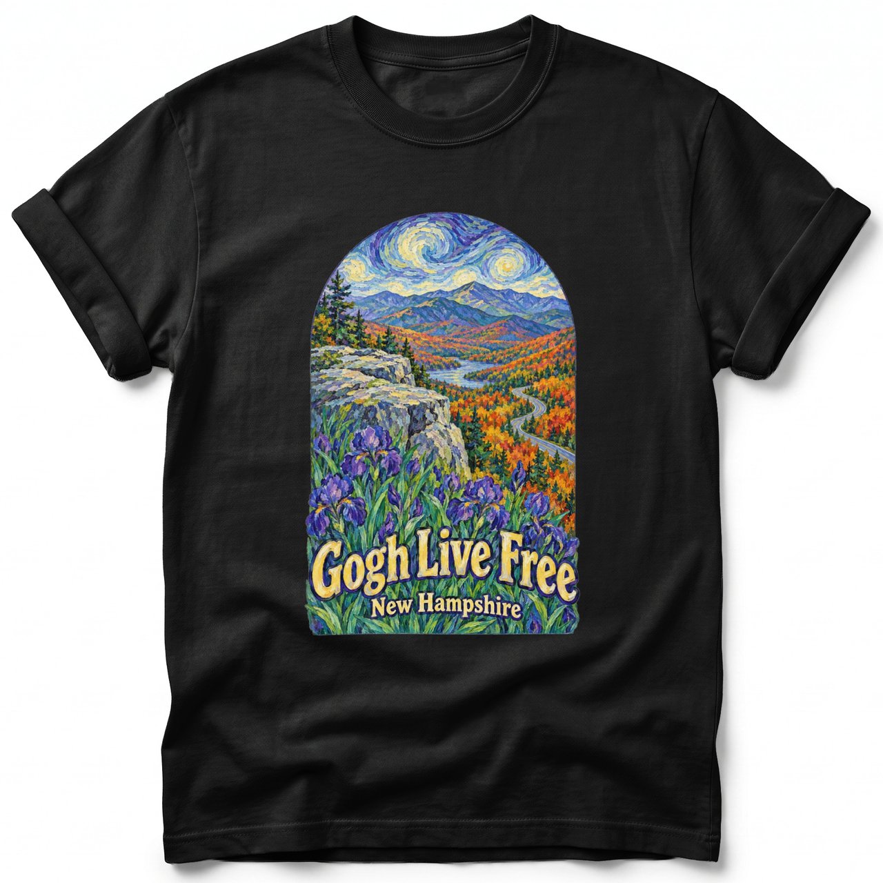 Gogh Live Free ~ Comfort Colors Premium Tee