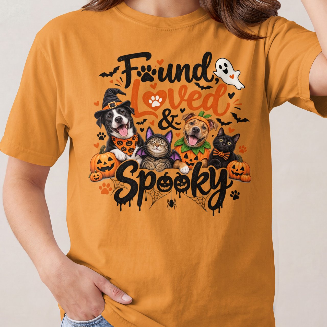 Found Loved and Spooky Tee