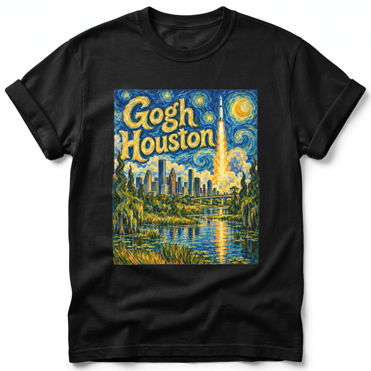 Gogh Houston ~ Comfort Colors Premium Tee