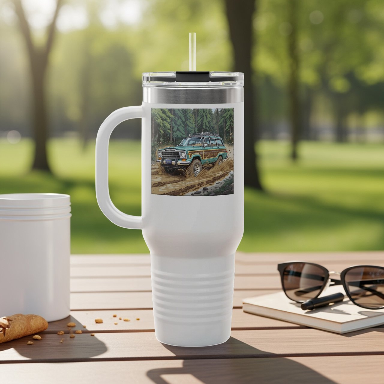 Grand Wagoneer Tumbler, The Waggy Car Gift, Off Road Vehicle, 4x4 Tumbler, Classic Car, Cars at Petralla Shop